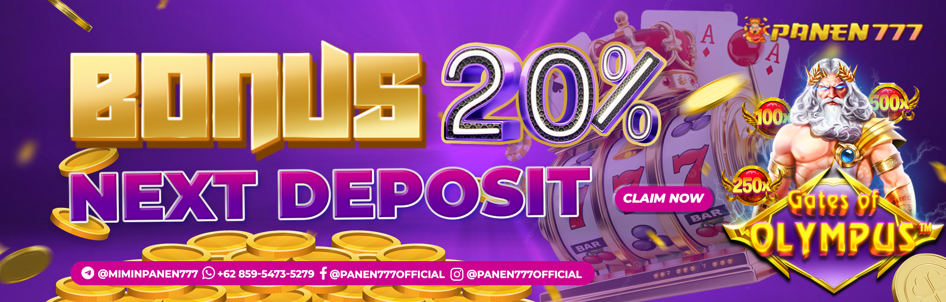 BONUS NEXT DEPOSIT