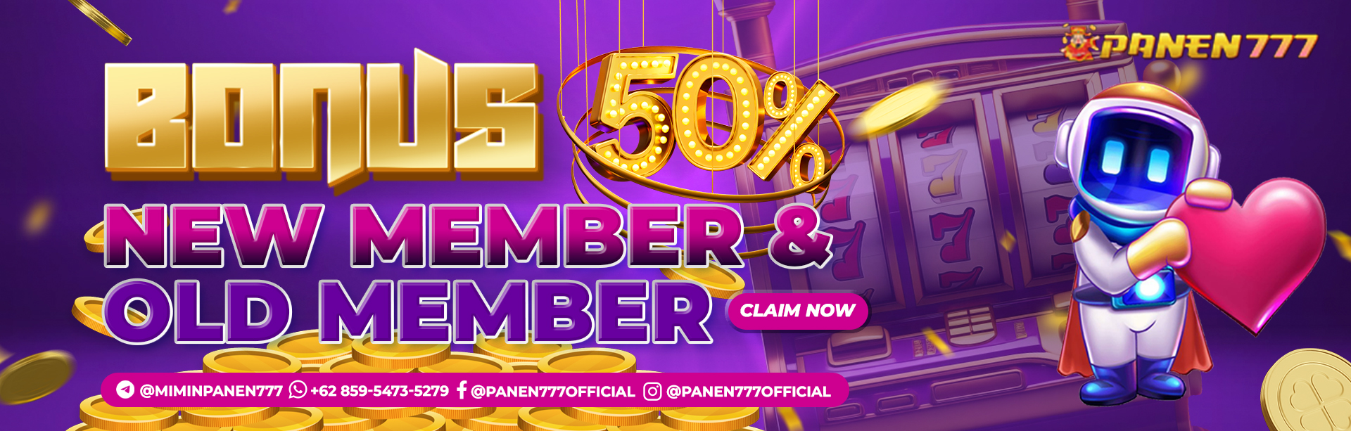 BONUS 50%